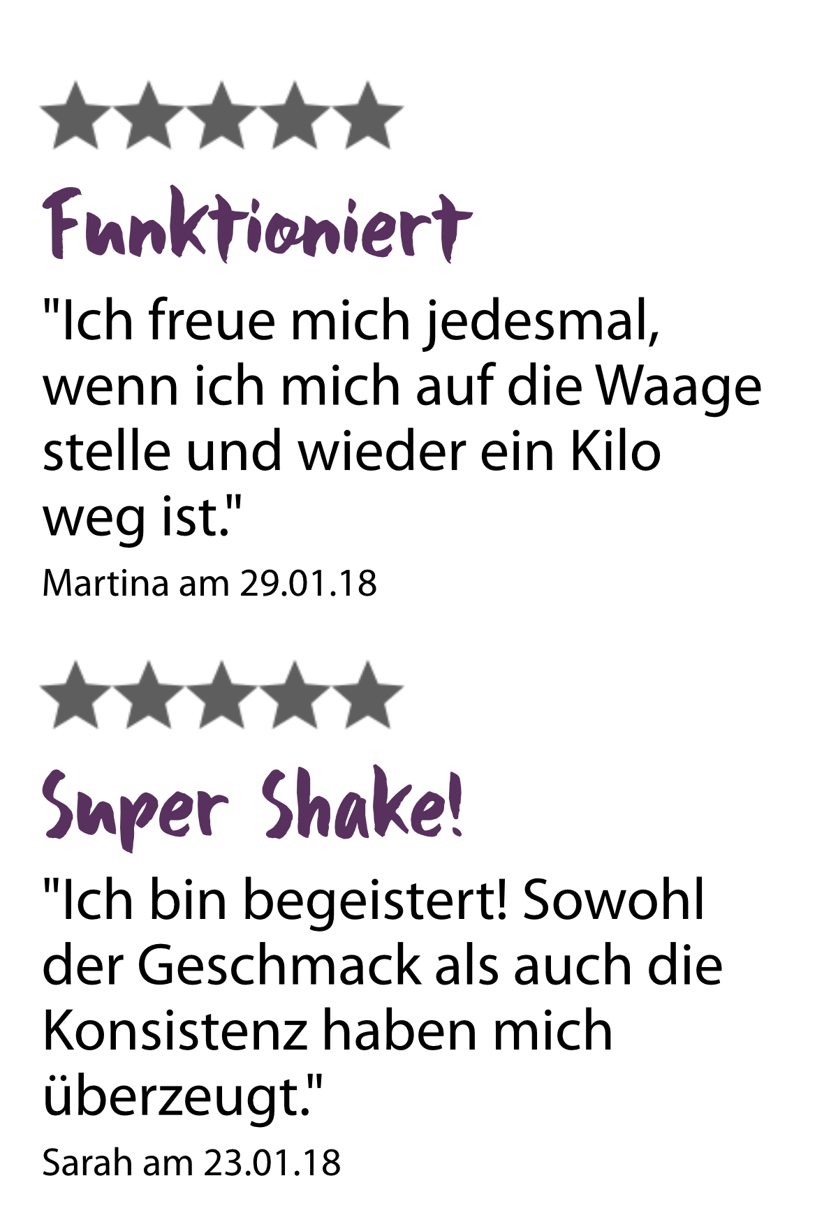 Kundenbewertungen
