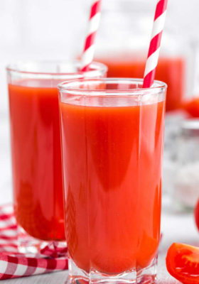 Tomaten Basilikum Shake